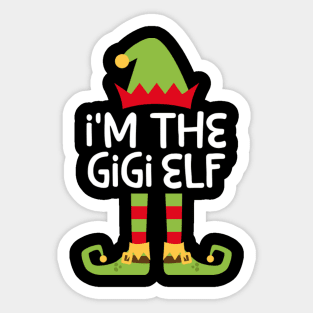 I'M The Gigi Elf Sticker